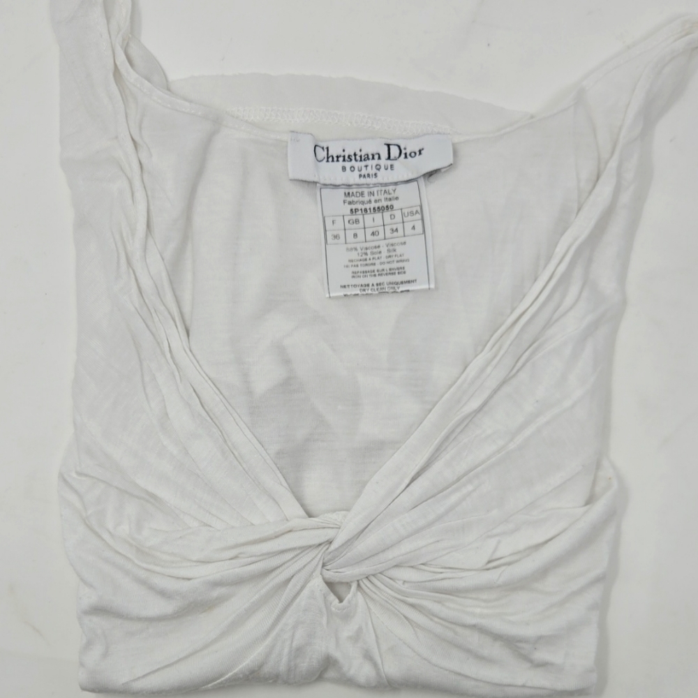 Christian Dior White Top